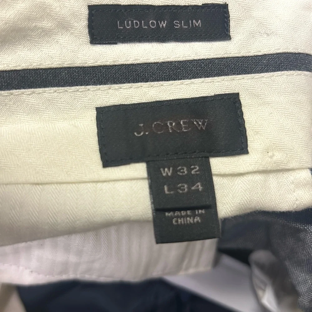 Jcrew ludlow slim fit in cotton linen H4161